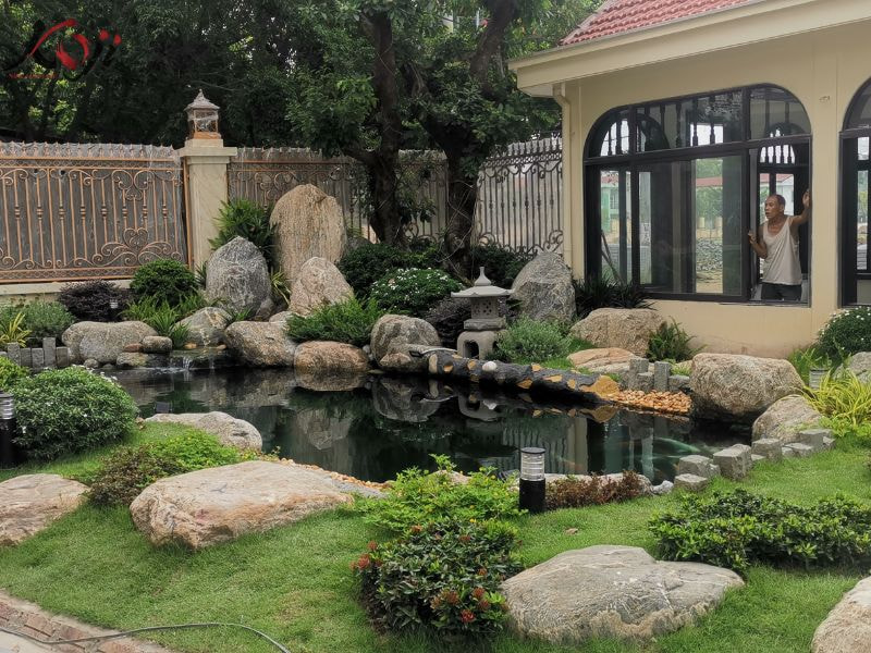 Vị trí đặt hồ cá Koi phong thủy