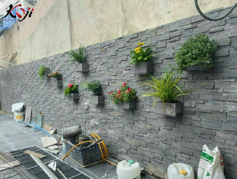 đá ốp sân vườn