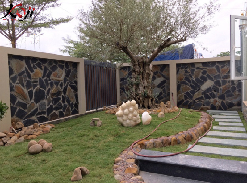 đá ốp sân vườn