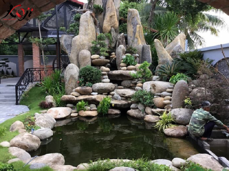Đá tiểu cảnh sân vườn - Koji