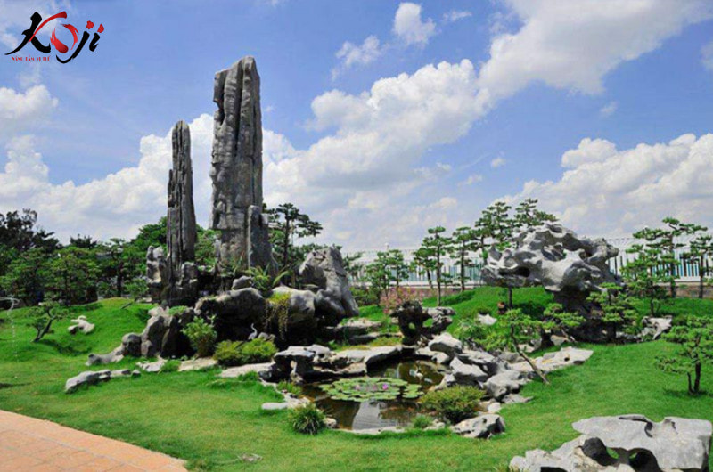 Bố trí thêm các loại cây xanh làm hồ cá thêm tươi mát 