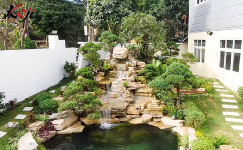 Các món đồ trang trí hồ cá ngoài trời được ưa chuộng nhất hiện nay