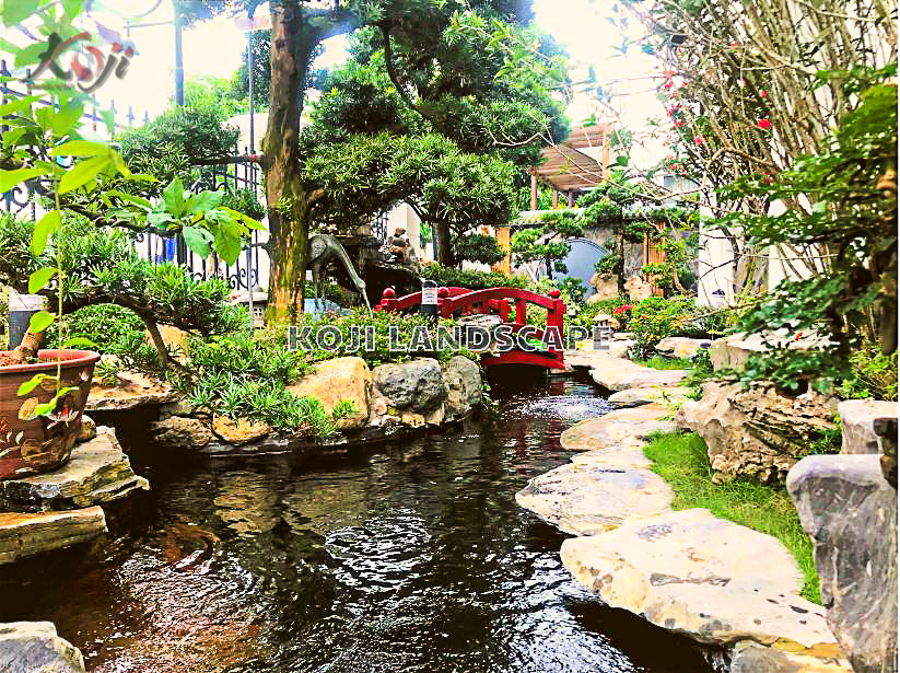 thiết kế sân vườn