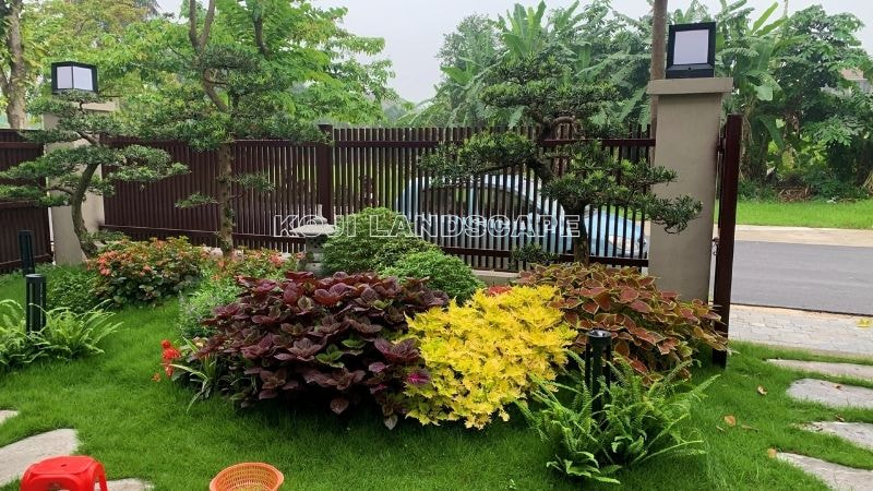 Thiết kế nhà có sân vườn ở giữa