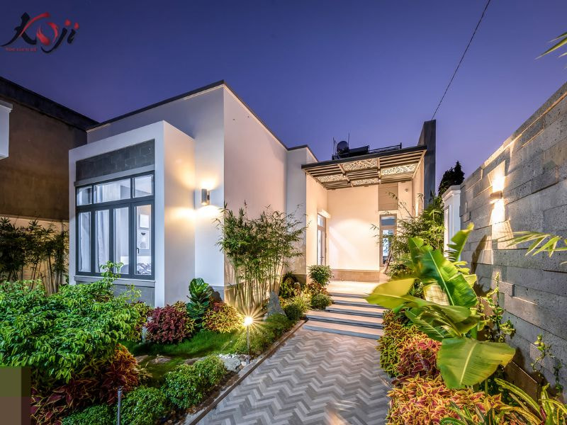 thiết kế sân vườn