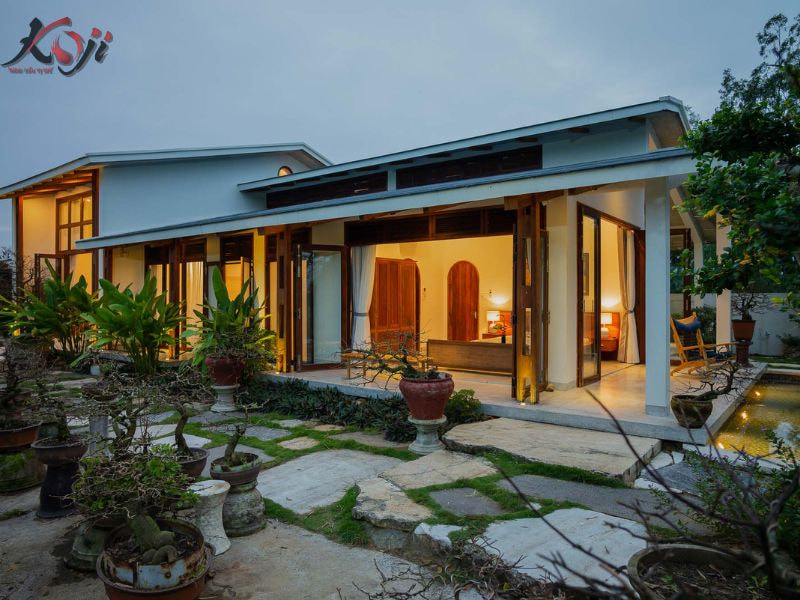 thiết kế sân vườn