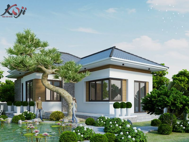 thiết kế đồi cỏ sân vườn