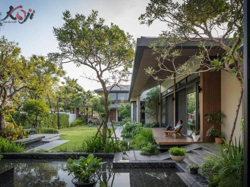 Thiết kế hàng rào sân vườn đẹp