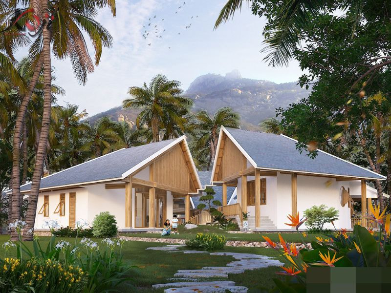 Thiết kế hàng rào sân vườn đẹp