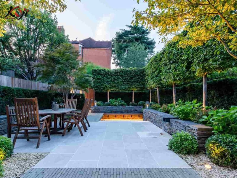 Thiết kế sân vườn nhà ống