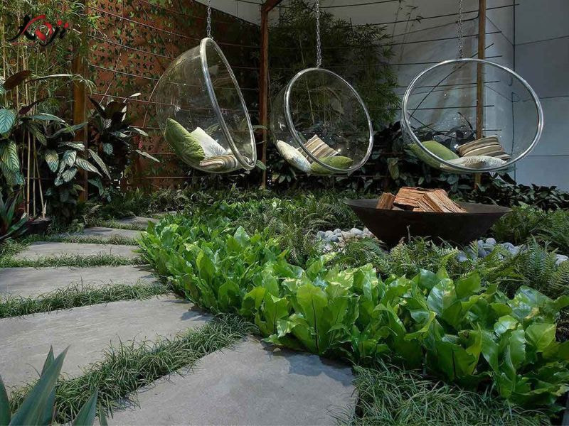 Thiết kế sân vườn nhà ống