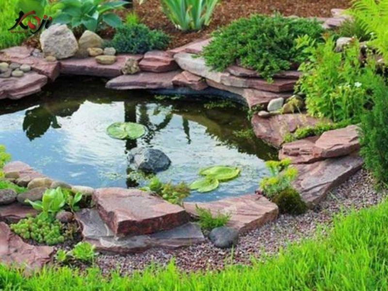 Thiết kế sân vườn nhà ống