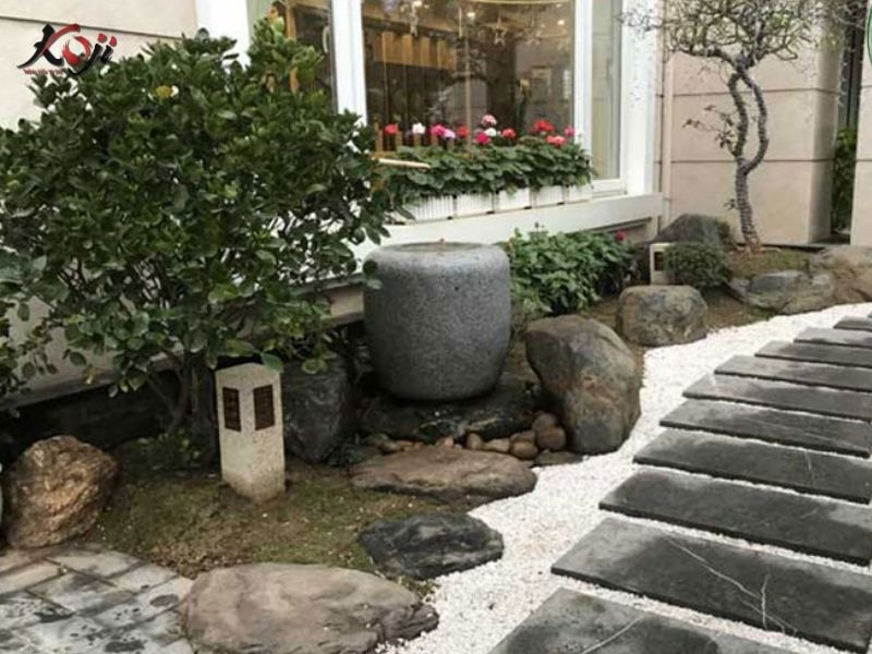 Thiết kế sân vườn nhà ống