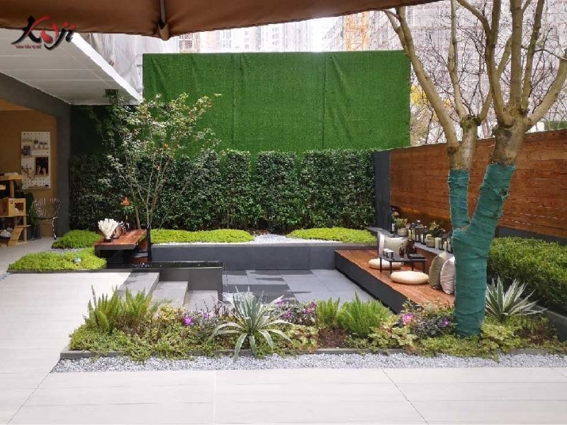 Thiết kế sân vườn nhà ống