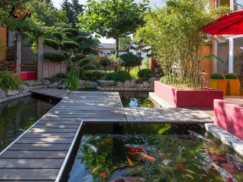 Thiết kế sân vườn nhà ống