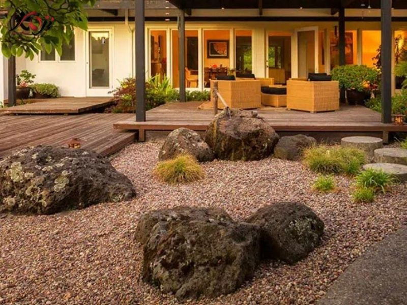 Thiết kế sân vườn nhà ống