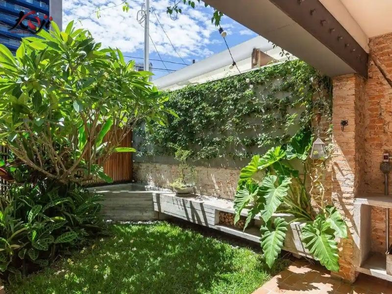 Thiết kế sân vườn nhà ống