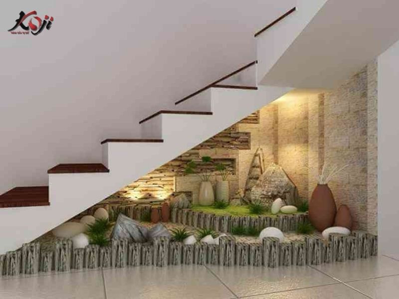 Thiết kế sân vườn nhà ống