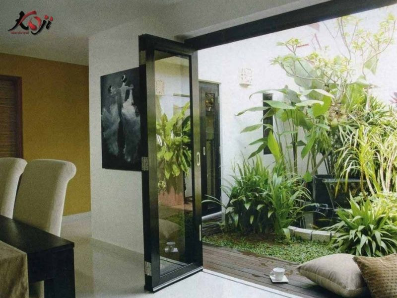 Thiết kế sân vườn nhà ống