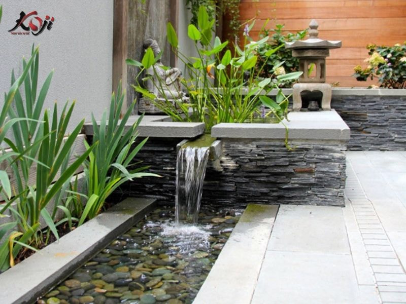 Thiết kế sân vườn nhà ống