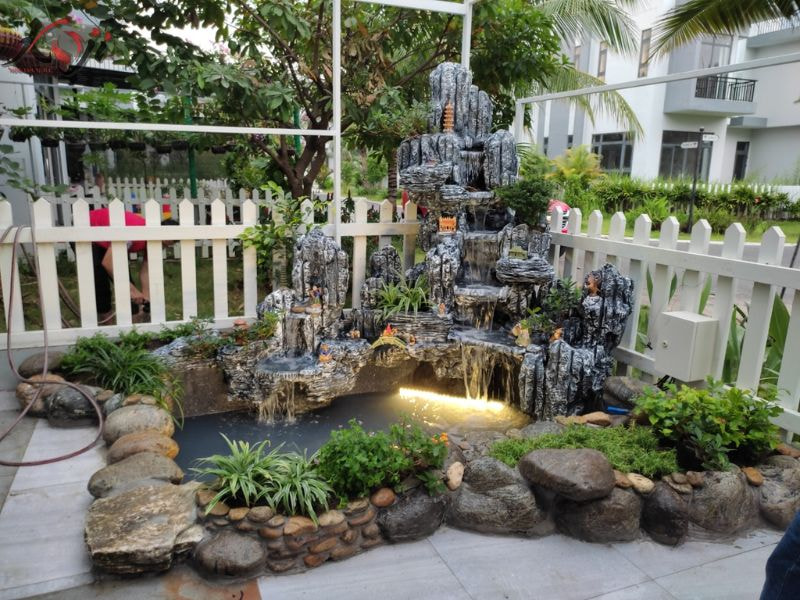 cách làm thác nước