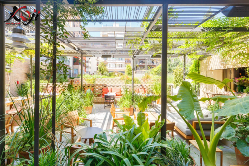 quán cà phê sân vườn