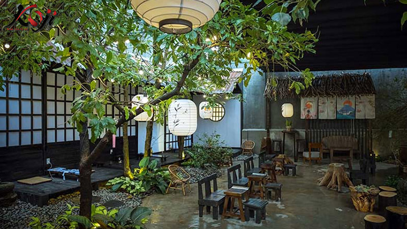 cafe sân vườn 