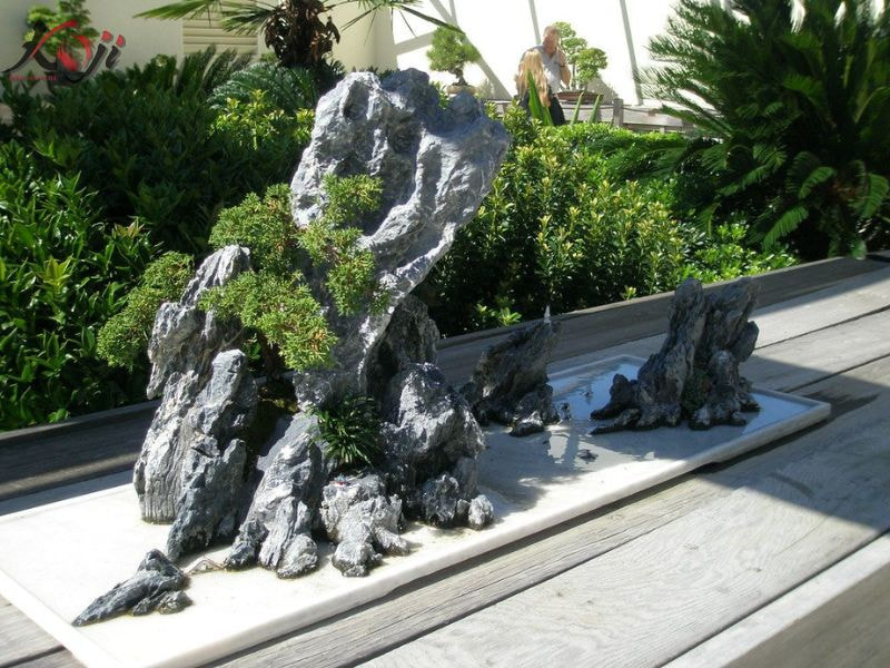 mẫu hòn non bộ ngoài trời