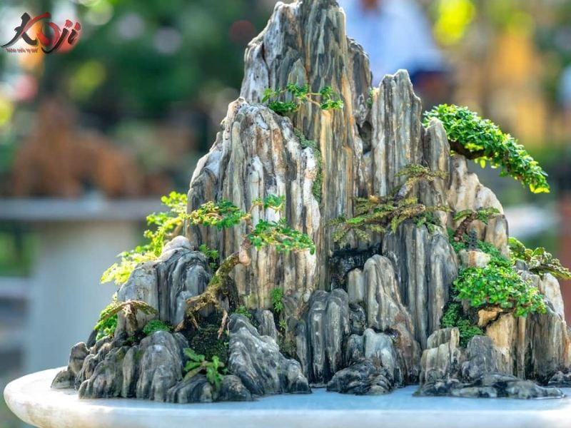 mẫu hòn non bộ ngoài trời