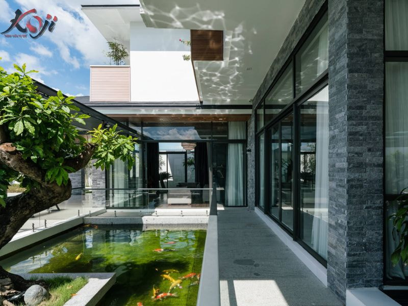mẫu hồ cá bằng kính đẹp