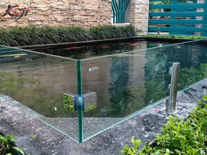 mẫu hồ cá bằng kính đẹp