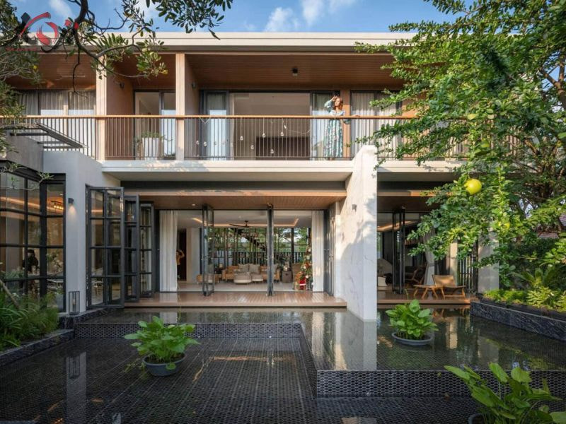 mẫu hồ cá đẹp trong nhà