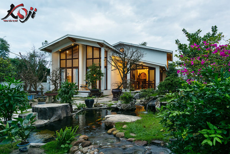 Thiết kế sân vườn biệt thự