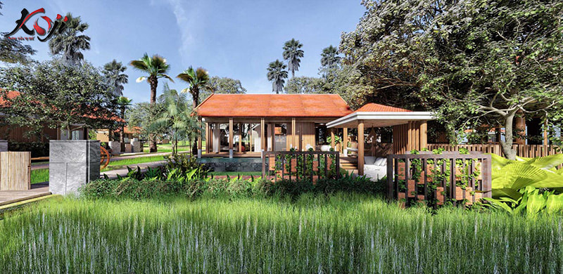 thiết kế sân vườn