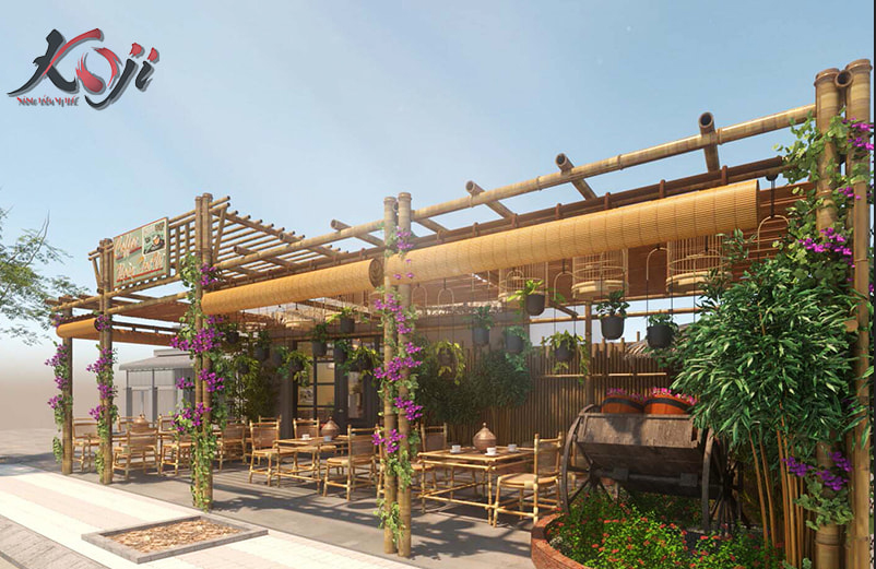 quán cà phê sân vườn