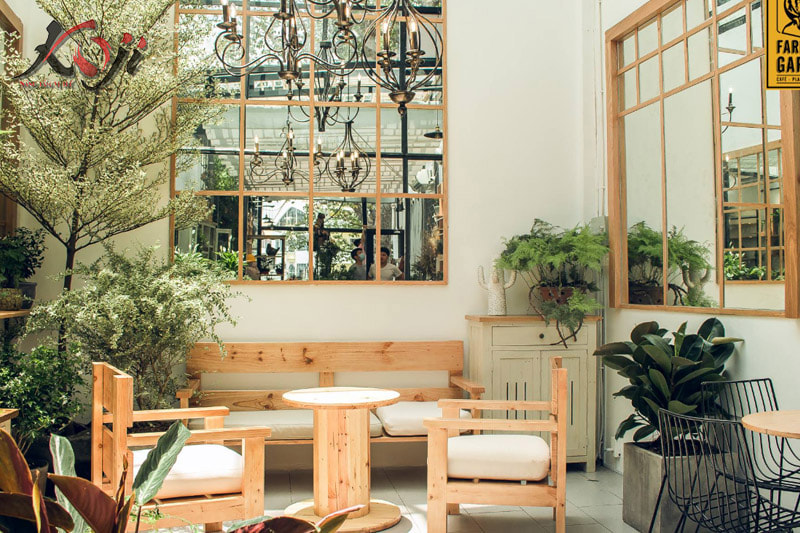 quán cà phê sân vườn