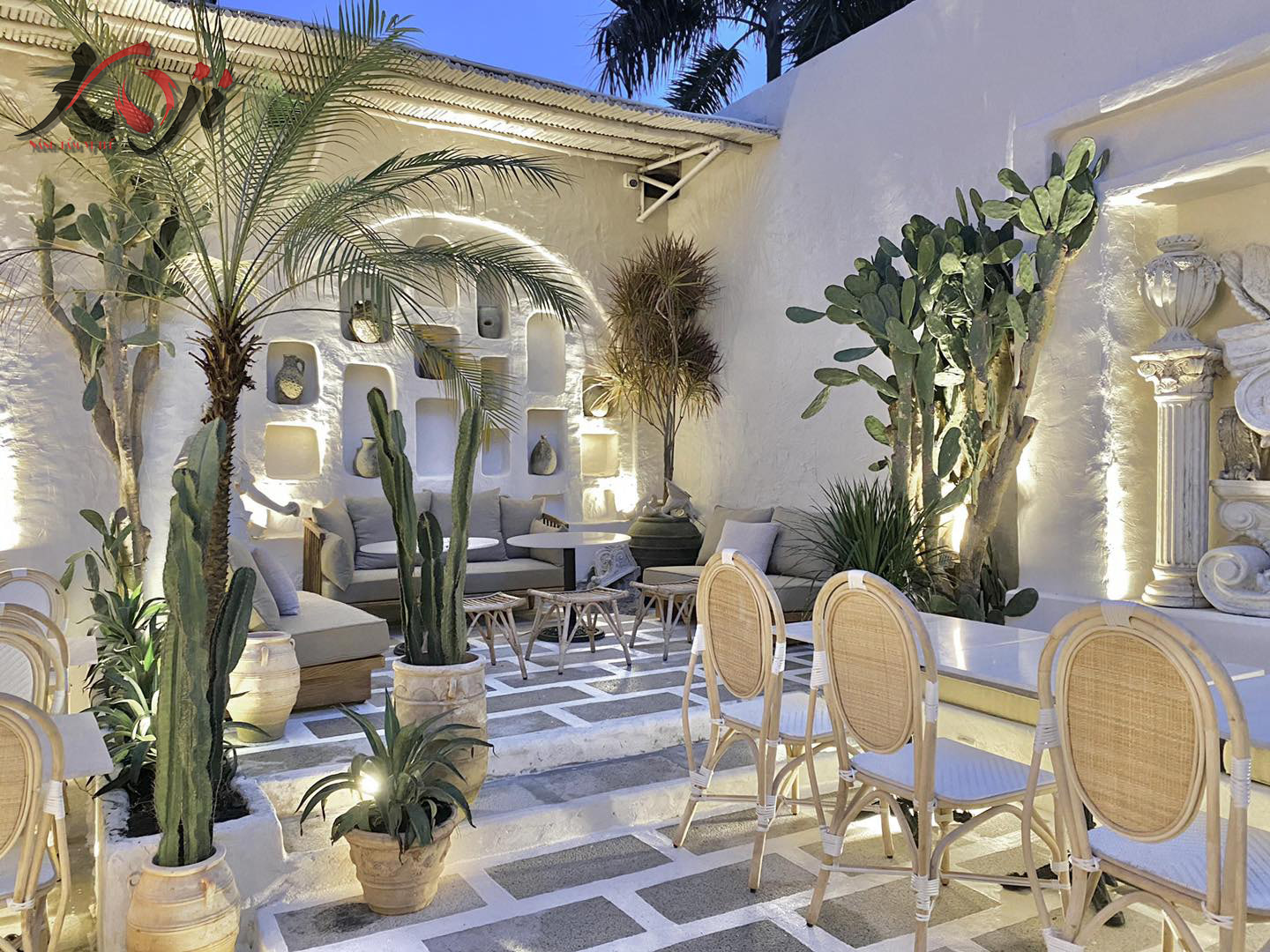 quán cà phê sân vườn