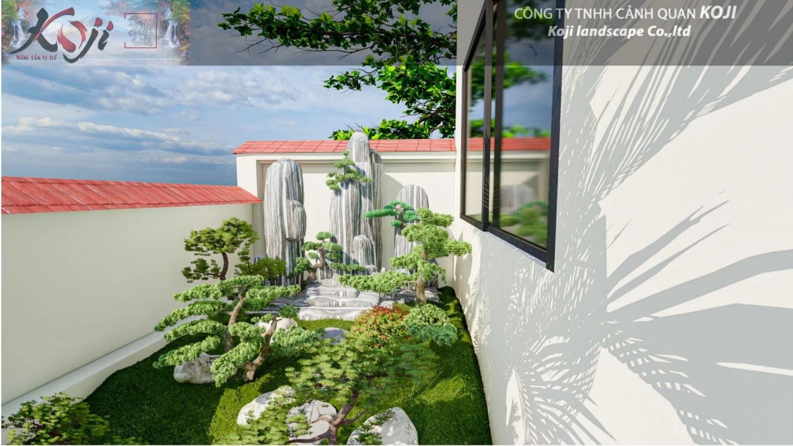 Gợi ý thiết kế sân vườn bên hông nhà tạo điểm nhấn ấn tượng