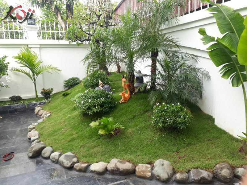 sân vườn nhà cấp 4