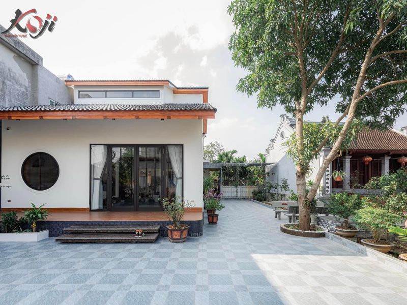 mẫu nhà vườn đẹp ở nông thôn