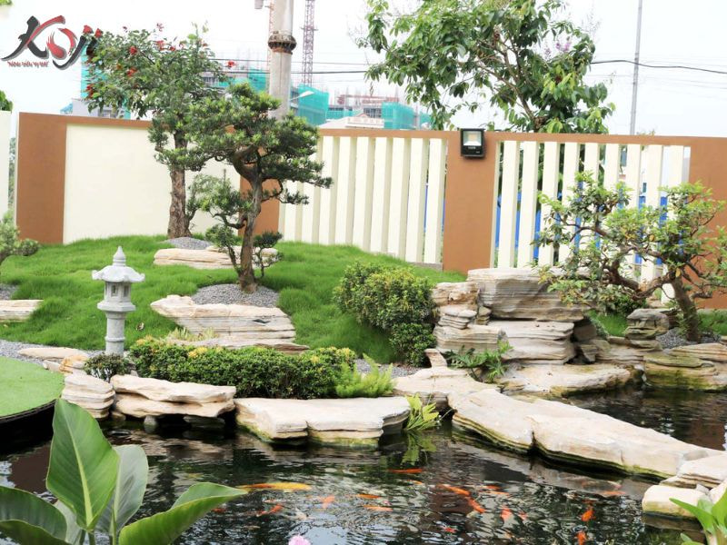 thi công hồ cá Koi Hải Phòng