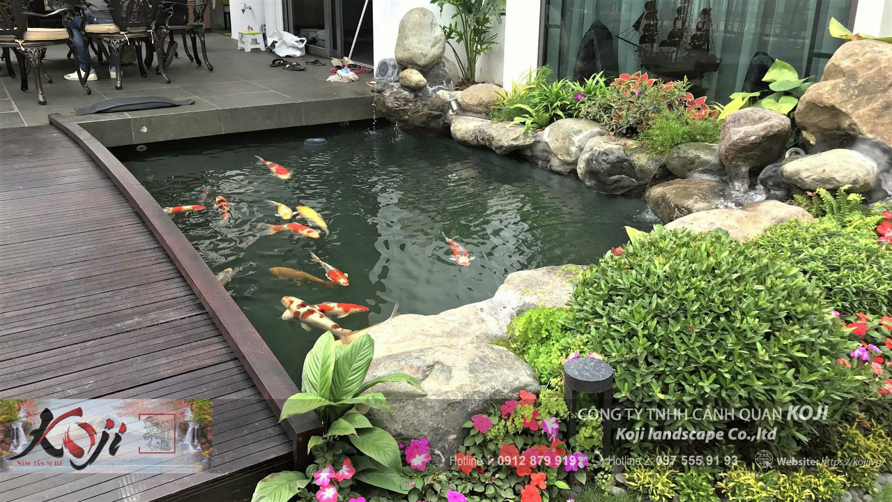 thiết kế sân vườn