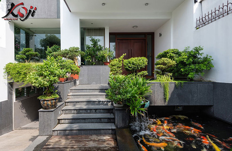 Thiết kế sân vườn biệt thự