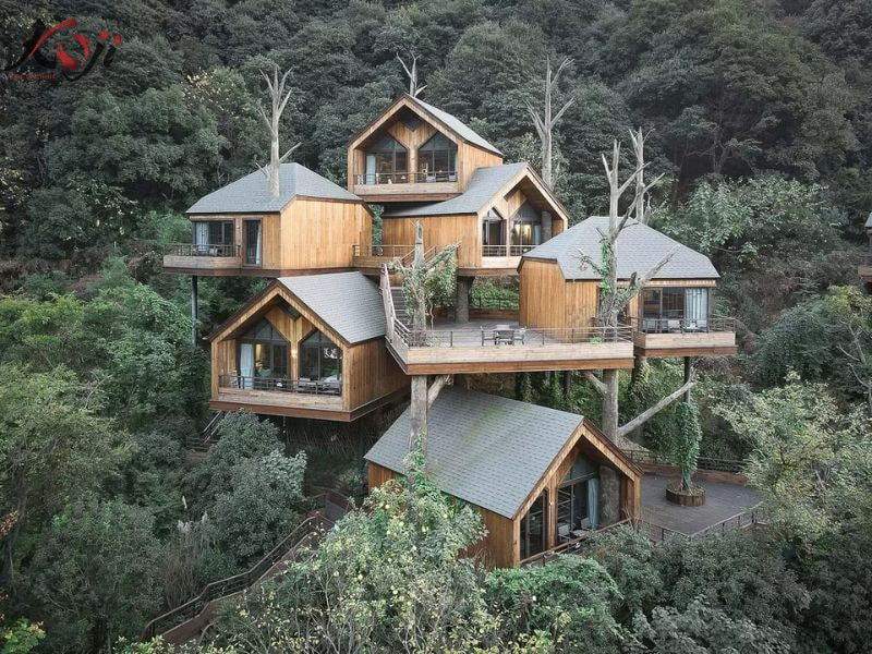 thiết kế homestay nhà vườn