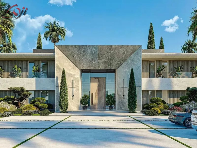 thiết kế nhà vườn 1000m2