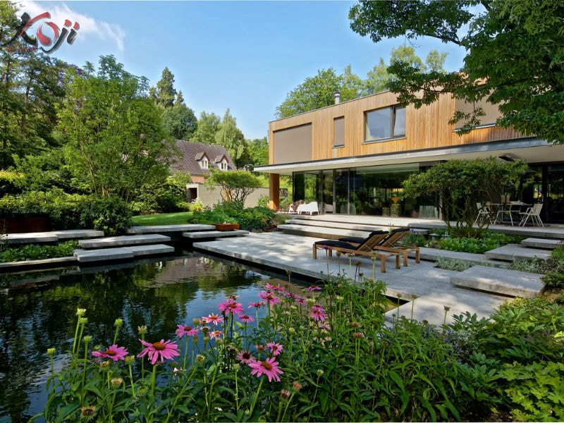 thiết kế nhà vườn 1000m2