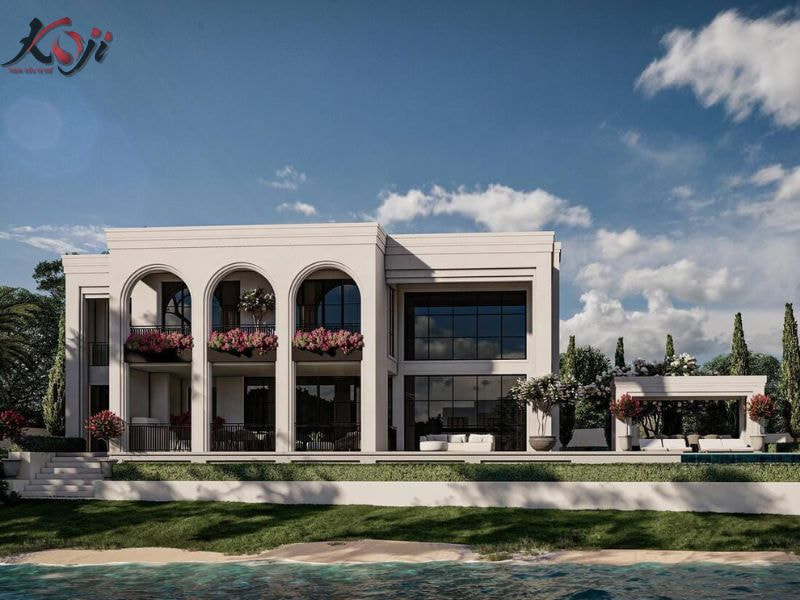 thiết kế nhà vườn 1000m2