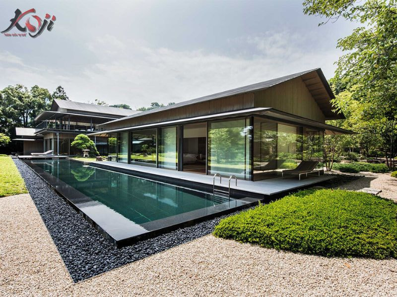 thiết kế nhà vườn 1000m2