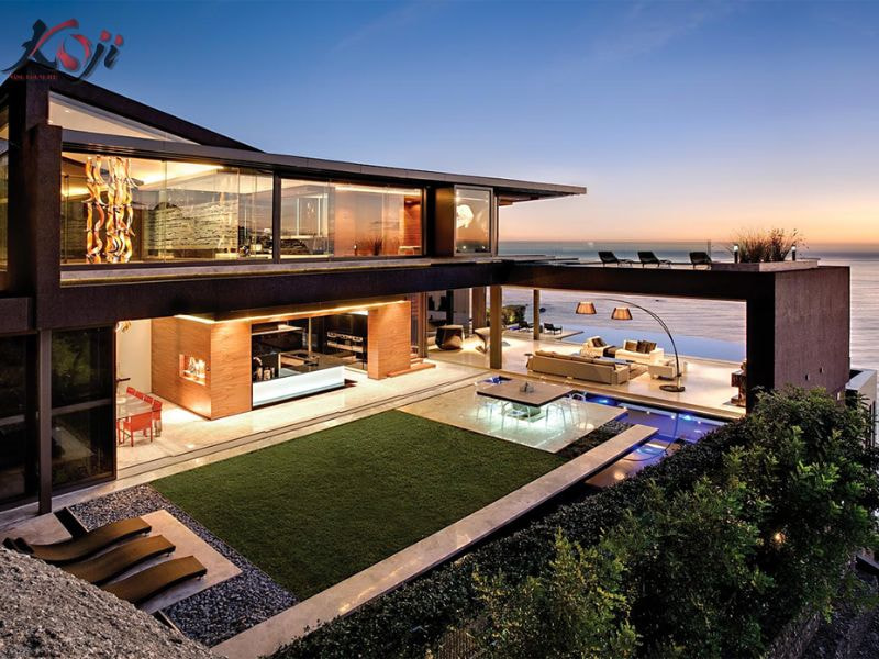 thiết kế nhà vườn 1000m2