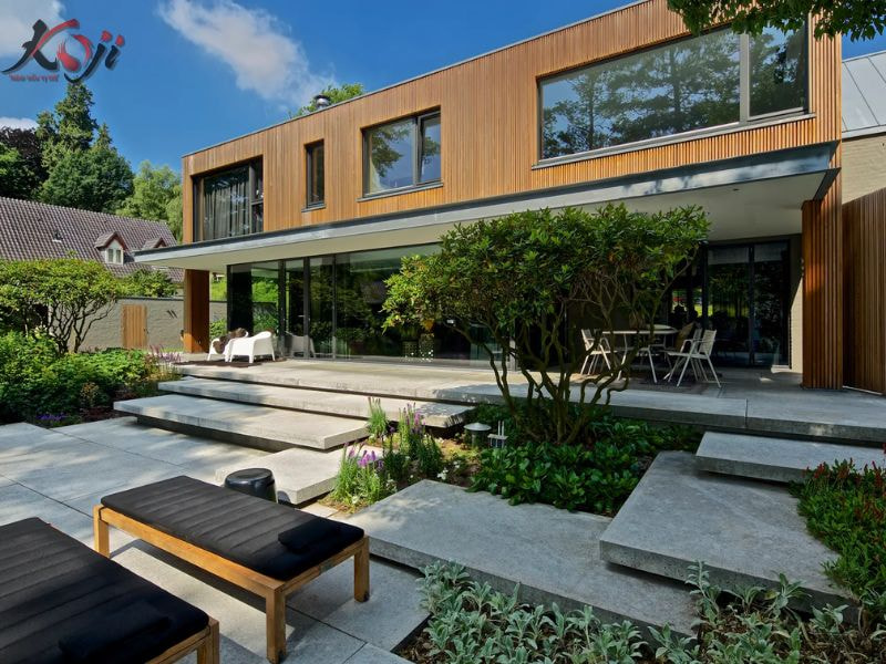 thiết kế nhà vườn 1000m2